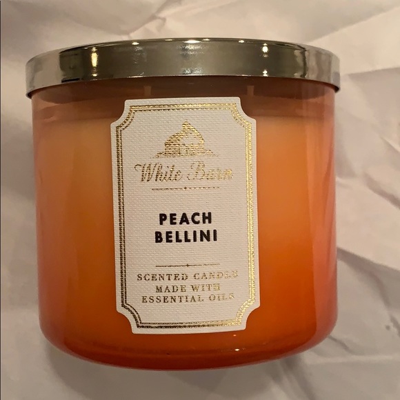 Other - NWT Peach Bellini candle